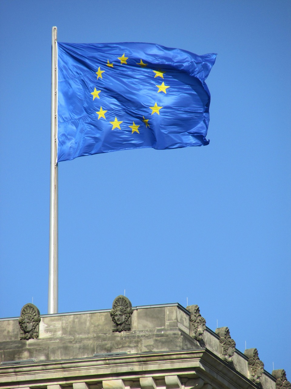 parliament, europe, flag, stars, banner, european, eu, mast, eu, eu, eu, eu, eu